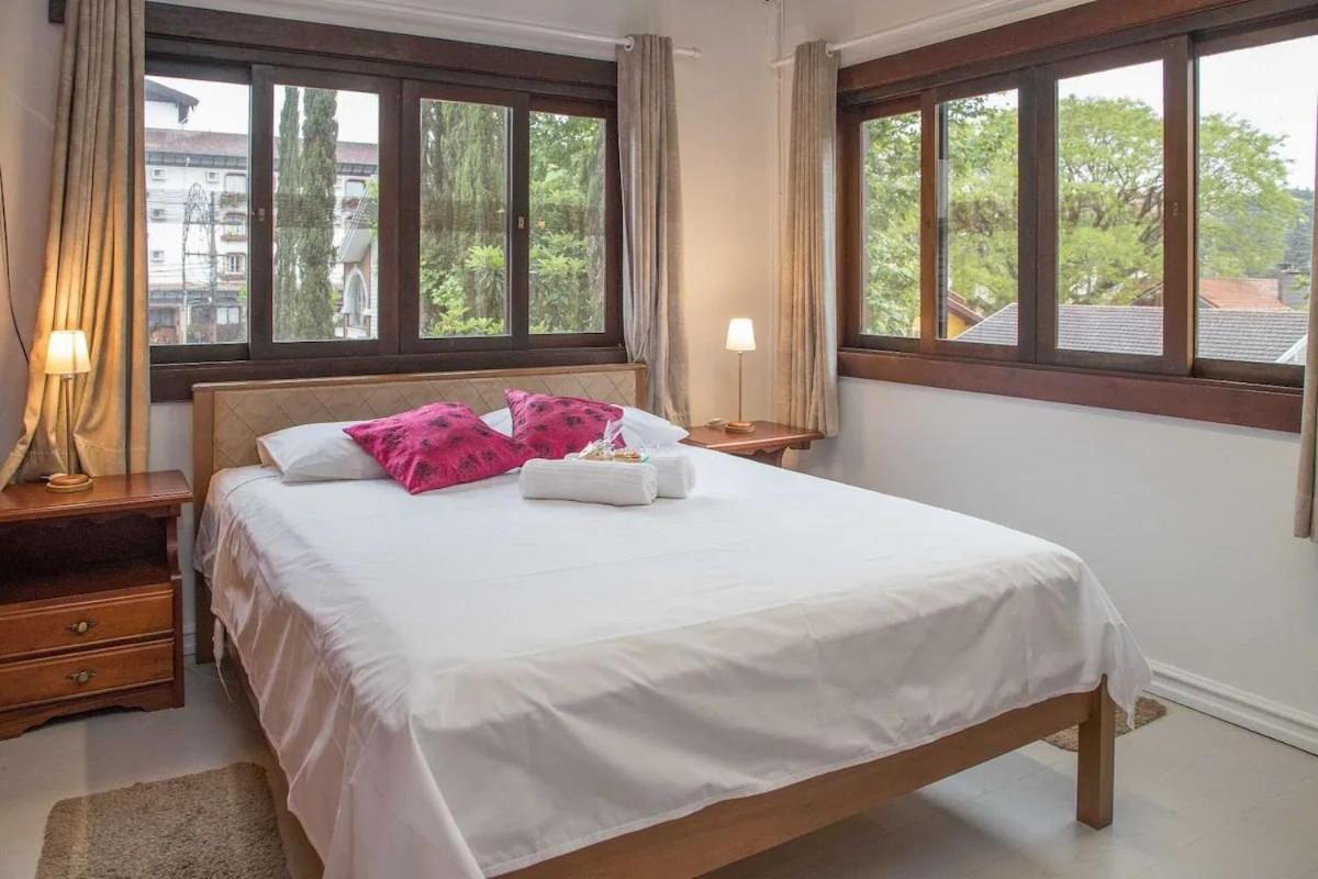 Locar-In Gramado - Loft A 50 M Da Rua Coberta. Apartman Kültér fotó